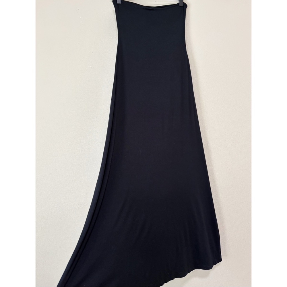 Stem Size XS Black Stretch Strapless Maxi Dress Casual